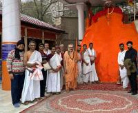 HH Swamijis visit to Shri Sharika Devi Temple, Hari Parbat, Srinagar (7th March 2026)